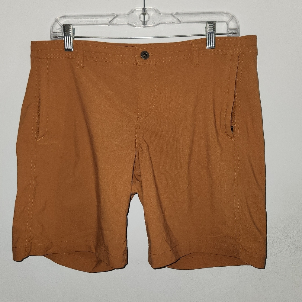 Kuhl Kontour 8” shorts Sz 12 Nutmeg Brown